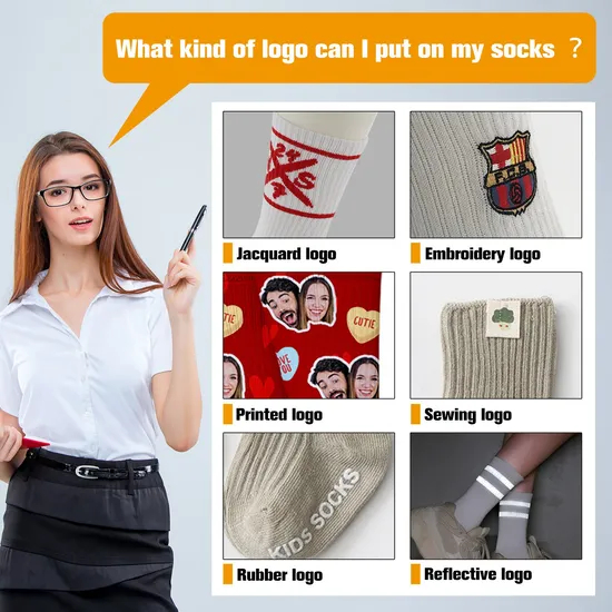 Factory Wholesale High Quality Unisex Cotton Casual Sock Custom Sports Men Socks Crew Men Socks with Your Logo