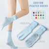 High Quality Custom Grip Pilates Socks Anti Slip Women Yoga Pilates Socks