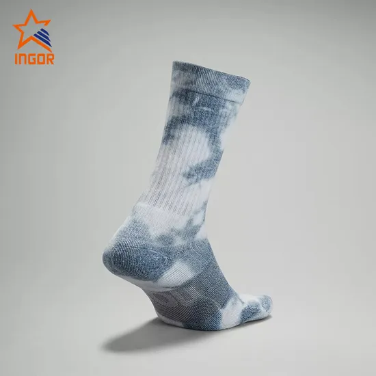 Ingor Sportswear Custom Fitness Apparel Basketball Cotton Socks Unisex Thickened Wear-Resistant Outdoor Running Shock Absorption and Compression Sports Socks