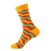 Wholesale OEM Custom Logo Print Designs Cartoon Unisex Women Men Bamboo Cotton Crazy Funny Color Crew Happy Sock
