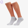 Custom Low MOQ High Quality Breathable Cotton Sporting Socks Horse Guangdong Equestrian Socks