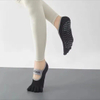 Yoga Ankle Indoor Anti Slip Professional Pilates Socks Custom Logo Yoga Socks Women Crew Non-Slip Socks with Grip