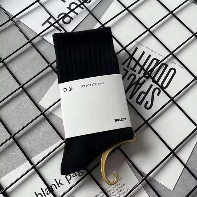 High Quality Custom Logo Socks Manufacturer Sokken Calcetines Sock-Stocking White Happy Funny Unisex Crew Sports Custom Design Cotton Men Socks