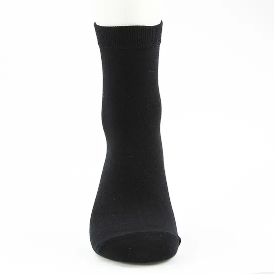 Unisex Daily Men Women Short Cotton Solid Color Custom Socks