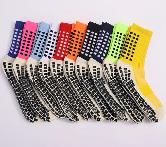 Wholesale Custom Logo Unisex Soccer Grip OEM&ODM Football Designer Non Slip Sport Socks