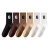 Free Designer Sokken Calcetines Sock-Stocking Happy Funny Custom Sock Logo Crew White Women Men Cotton Yoga Pilates Sports Custom Socks