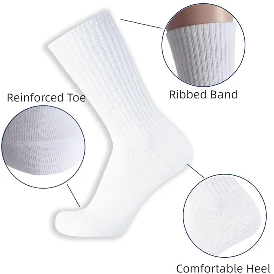 High Quality Cycling Custom Brand Athletic Design Logo Basketball Manufacturers Sports Socks