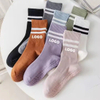 High Quality Customised Women Girl Anti Slip Pilates Custom Design Logo Cotton Yoga Grip Socks
