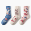 High Quality Custom Winter Thick Women Antislip Floor Socks