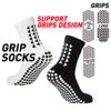 Custom Sports Soccer Support Free Grips Design Athletic for Football Non Slip Anti-Slip Grip Crew Sock Custom Logo
