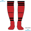 Custom Baseball Socks Hockey Rugby Football Soccer Cotton Jacquard Knitted Softball Socks