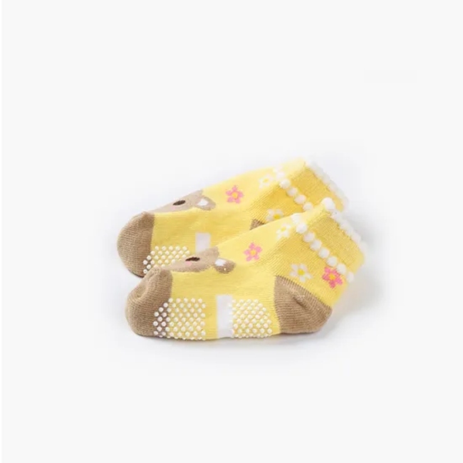 Children Baby Kids Unisex Cotton Novelty Wholesale Short Non Slip Socks