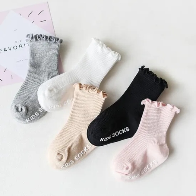 Can Custom Logo Socks Children Kids Baby Cotton Socks Winter