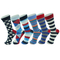 Custom-made Wholesale Design Various kinds mens colorful high quality striped pattern tube socks