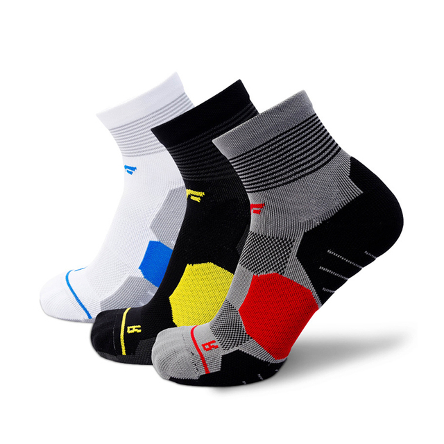 Instock Cheap Men Business Socks For Male Unisex Women Comb Cotton Solid Color Elastic Breathable Mid Tube Sock
