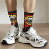  Damping Toe Terry Socks Man Outdoor Basketball Thick Striped Cotton Mesh Breathable Fitness Hiking Athletic Sport Finger 