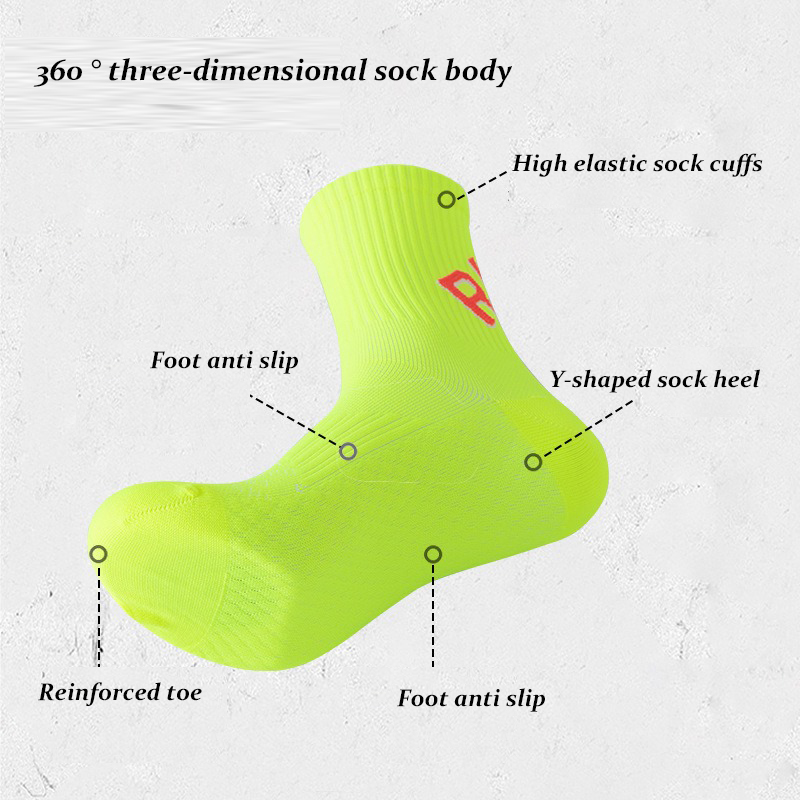 OEM Factory New Outdoor Sports Marathon All Seasons Running Crew Socks Menwomen Colorful Quick Dry Exercise Fitness Training 