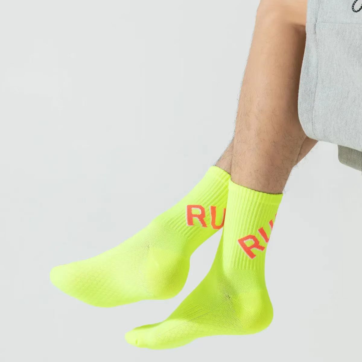  Men's Soccer Socks with Grip, Non Slip Anti Slip Athletic Socks with Cushion Pads for 