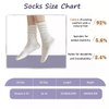 volume discounts Campingsky Slouchy Socks for women Crew Socks Cotton high quality Boot Calf Socks Chunky Ribbed Cozy Scrunch 