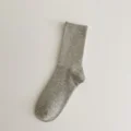 customizable Diabetic Non Binding Socks For women Loose Fitting Socks Cotton Wide Top Socks Breathable & Moisture 