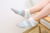 High Demand women Girls New Toe Socks Funny Five Fingers Socks Striped Cotton Breathable women s Short 