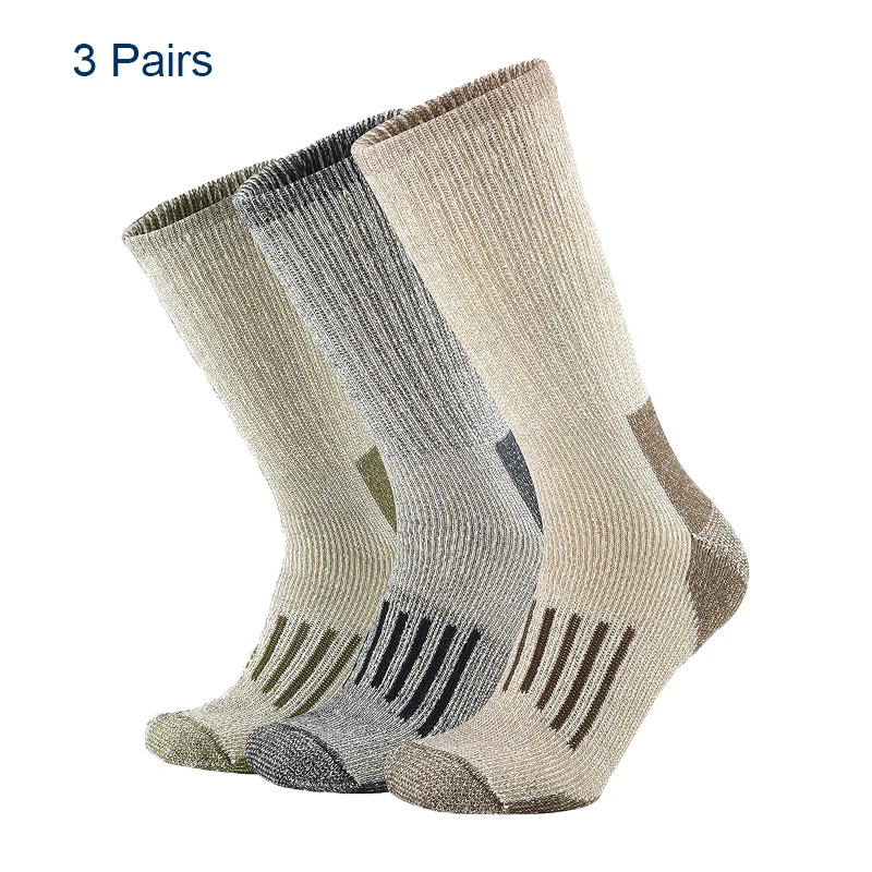 premium products Socks Warm Thicken Hiking Cushion Crew Socks For women Breathable Sports Socks Moisture Wicking Euro 