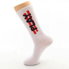 Custom Logo Crew Business Solid Color Bamboo Black White Grey Sports Socks
