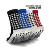 Sports Grip Manufacturers Custom Crew Women Men Football Design Logo Cycling Brand Soccer Socks