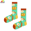 Customize and Wholesale Latest Design Colorful Fashion Happy Food Sock in Many Colors at Low Prices