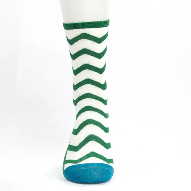 Men Women Unisex Jacquard Cotton Daily Casual Crew Socks