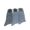 Antibacterial Soft Breathable High Elastic Cotton Rib Cable Texture Twist Blend Men Ankle Crew Socks