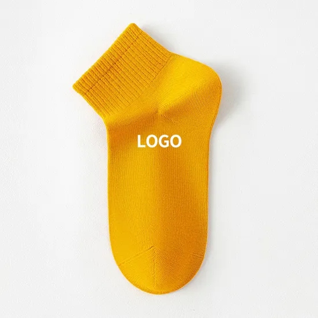 High Quality Colorful Short Socks for Man and Boy Crew Socks Casual Socks for Spring Summer Autumn