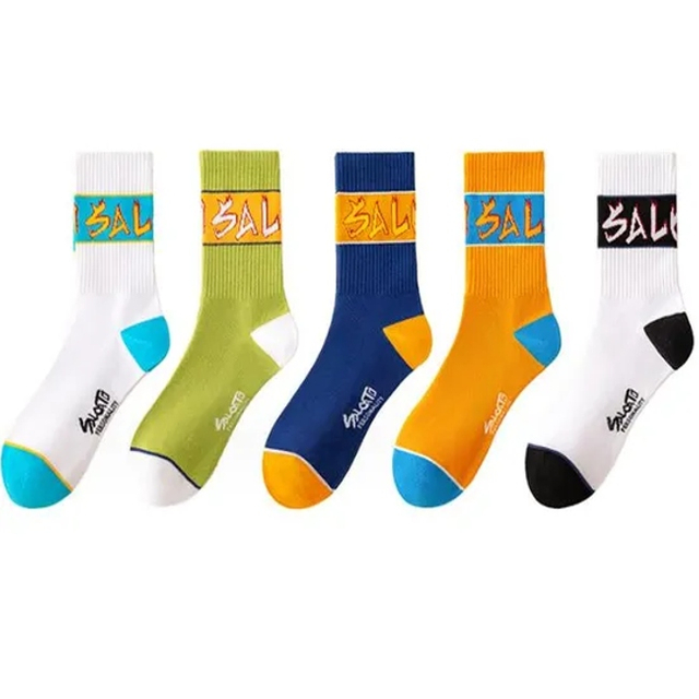 Wholesale Custom Classic Men Fashion Crew Cotton Skateboard Street Socks