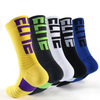 Bulk Low MOQ Athletic Sox Unisex Crew Terry Cushion Socken Anti Slip Elite Sports Men Basketball Socks