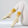 Wholesale Custom Logo Anti -Slip Fashion Socks Women Men Grip Socks