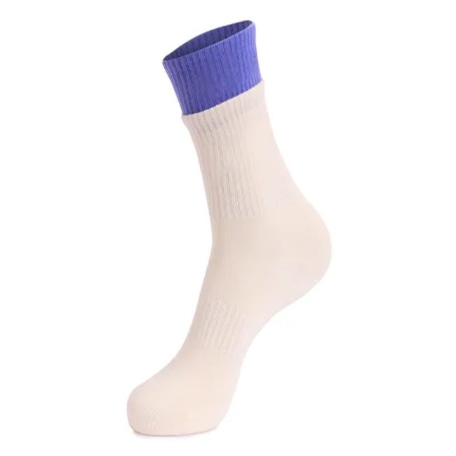 Men′s Sports Socks, Bicycle MID Tube Socks, Professional Anti Slip Running Socks