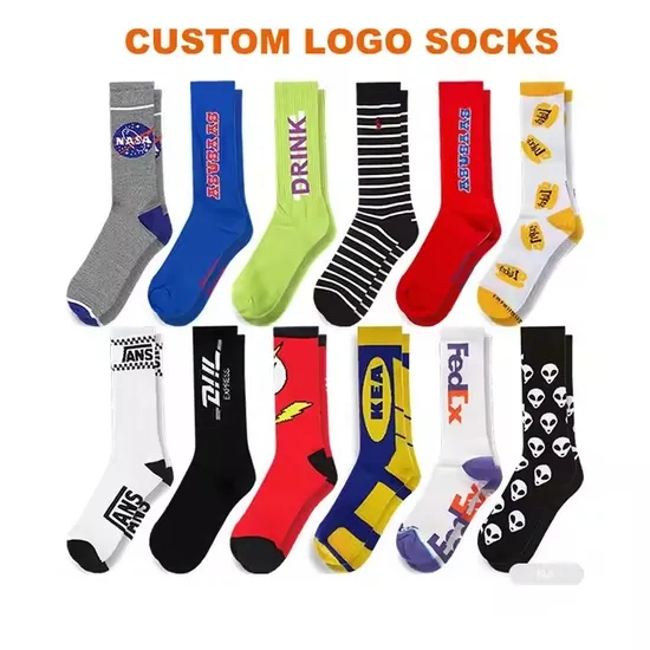 Compression Men′s Running Sports Sock Outdoor Hiking Crew Socks