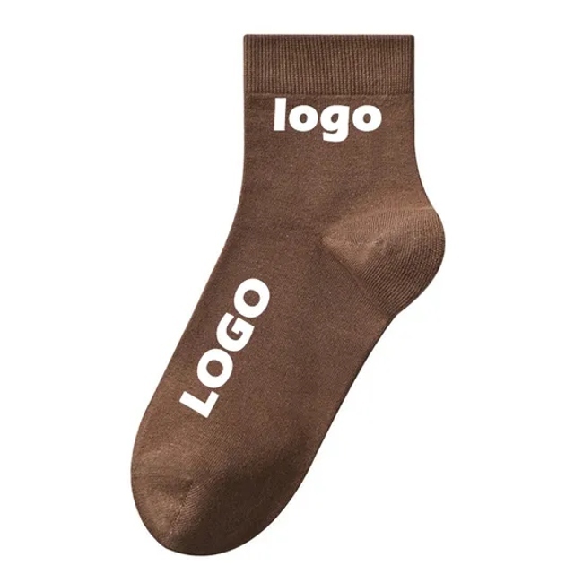 High Quality Summer Thin Cotton Breathable Sweat-Absorbent China White Mesh Piles Crew Socks for Women and Men