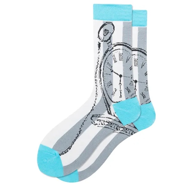 Wholesale Custom Logo Design Calcetines Cotton Mens Socks Cmax Unisex Customized Fashion Colorful Funny Happy Crew Socks Men