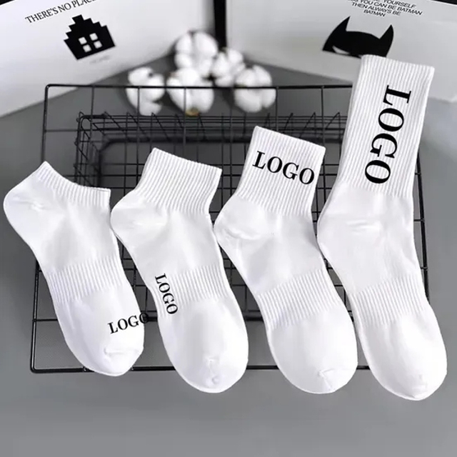 High Quality Compression Ankle Grip Designer Mens Crew Unisex Sport Cotton Custom Logo Socks Men with Logo