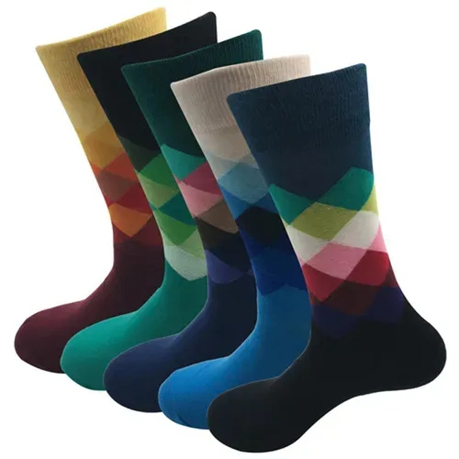 High Quality Men′s Formal Sports Custom Manufacturer Socks-Supplier Crew Sport Dress Socks