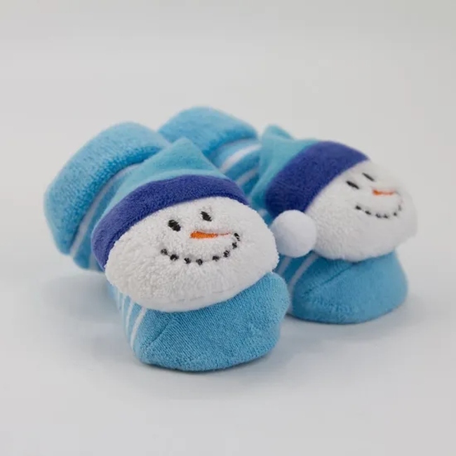 Unisex Kids Children Baby Custom Cotton Wholesale Toy Rattle Socks
