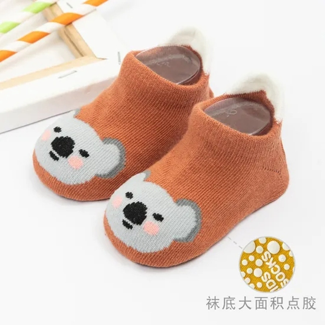 Low Price Multi Color Custom Baby Kids Children Cotton Non Slip Short Socks