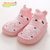 Sock Shoes Baby Boy Rubber Sole Summer Skidders Infant Toddler Breathable New Kids Cotton Sock Shoes