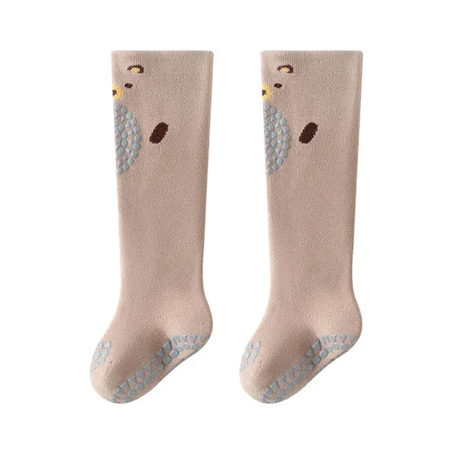 Wholesale New Arrival Knee Protector Cotton Popular Non Slip Baby Socks