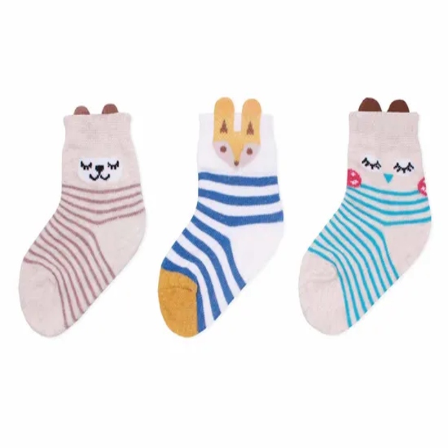 Comfortable and Breathable Baby Cotton Socks with OEM Service