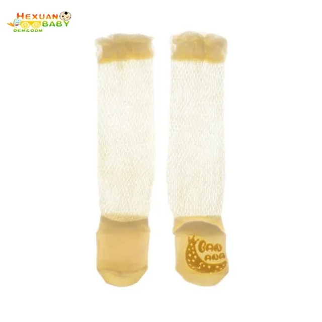 Infant & Toddler High Quality Crochet Ruffle Antiskid Socks Baby Knee High Socks