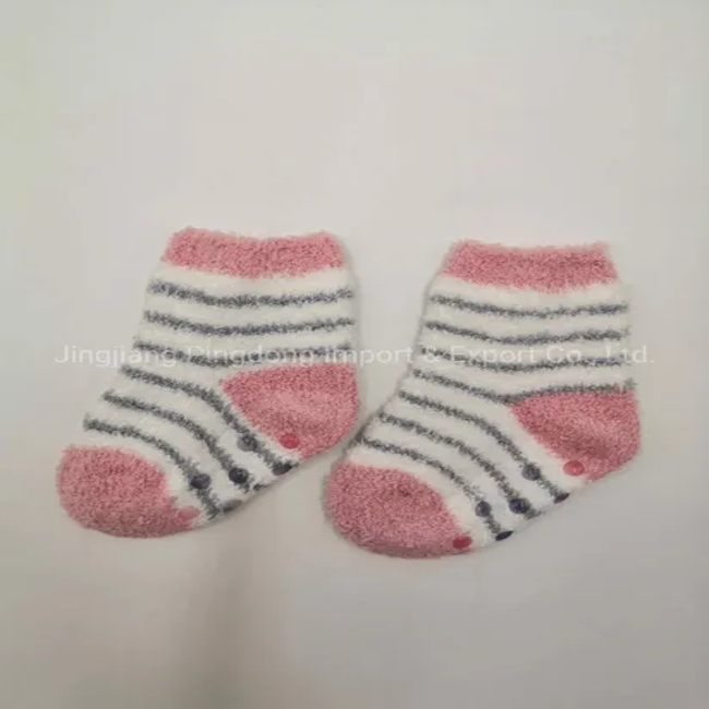Wholesale Baby′s Cute Microfiber Socks Home Socks Cosy Socks