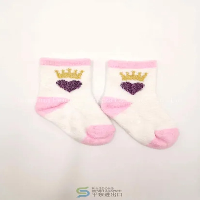 Wholesale Baby′s Cute Microfiber Socks Home Socks Cosy Socks