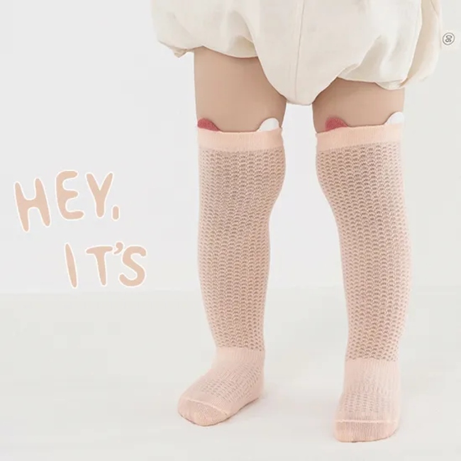 Fashion Breathable Thin Kids Sock Cute Colorful Cotton Crew Stockings Custom Children Baby Socks